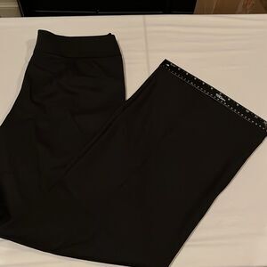 Trina Turk Classic Black Wide Leg Pants